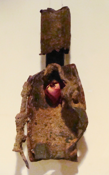 Sacred Heart in Spent Body, 10"x5"